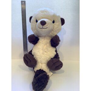 Peek A Boo Toys Plush Otter Stuffed Animal Brown and White Soft Toy